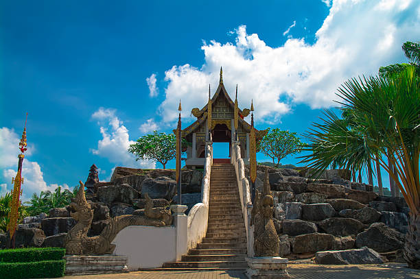 Stairway to heaven. stock photo