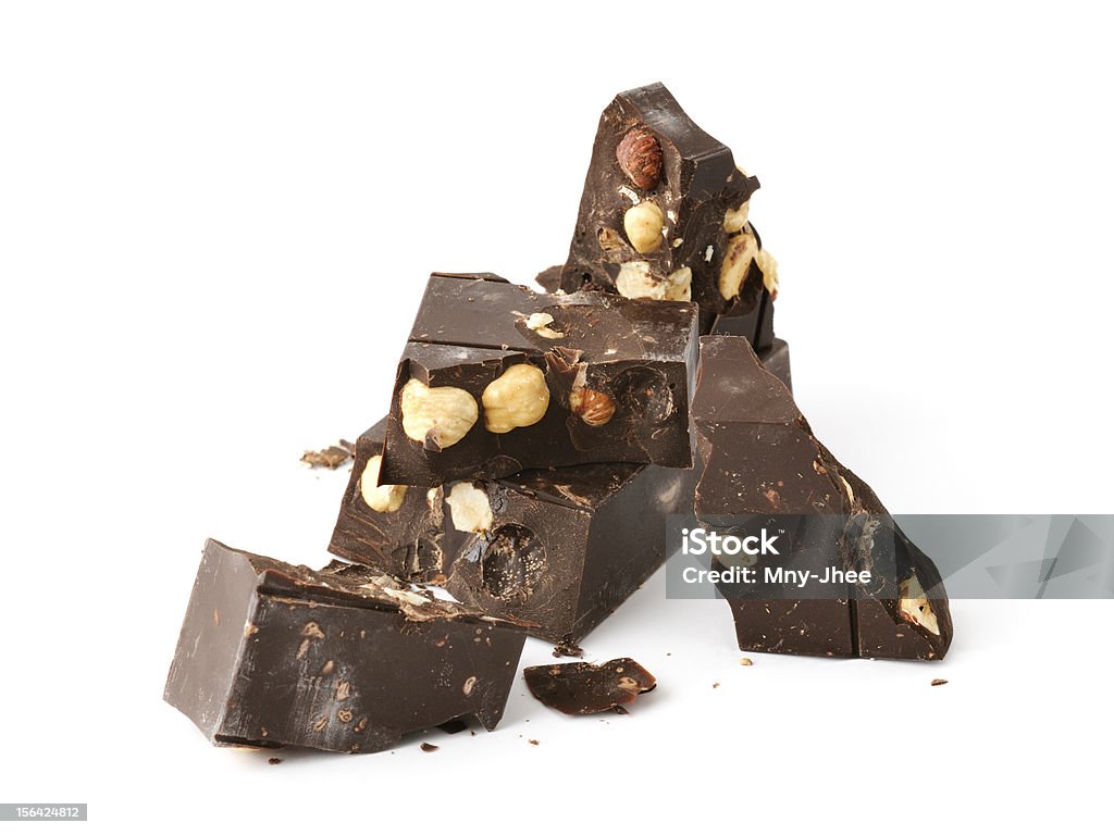 Шоколад и орехи - Стоковые фото Без людей роялти-фри
