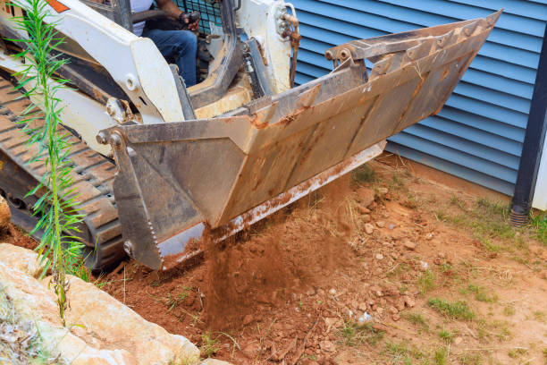 By adeptly maneuvering through terrain mini bulldozer efficiently carries out earth moving operations