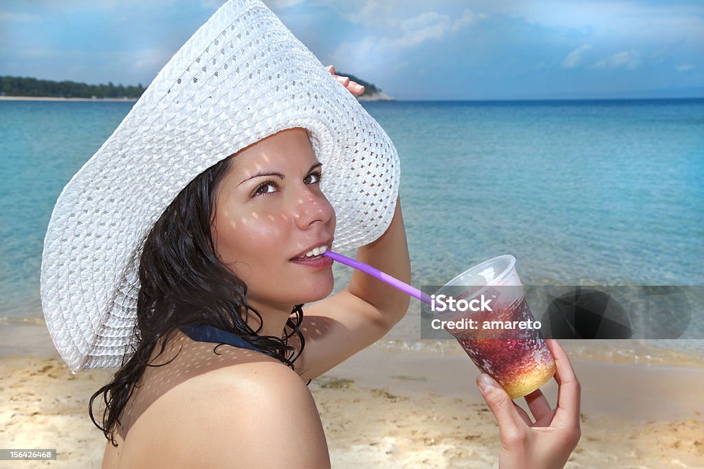 Cocktail estivo - Foto stock royalty-free di Adulto