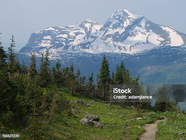 Trail Do Niebas Peak - zdjęcia stockowe i więcej obrazów Bez ludzi - Bez ludzi, Bezchmurne niebo, Biały