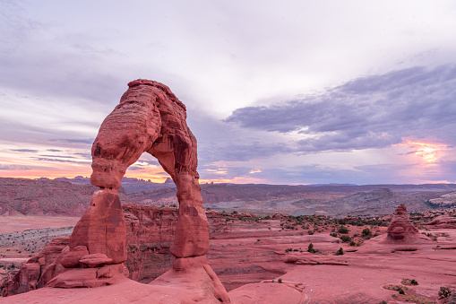 Delicate Arch in Arches National Park, Utah, United States