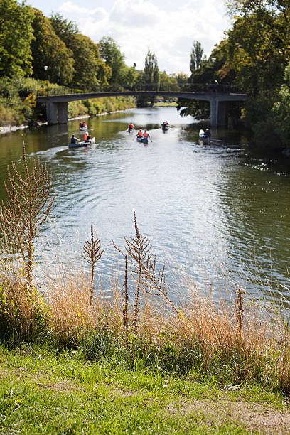 istock Canoes in Canal 156430435