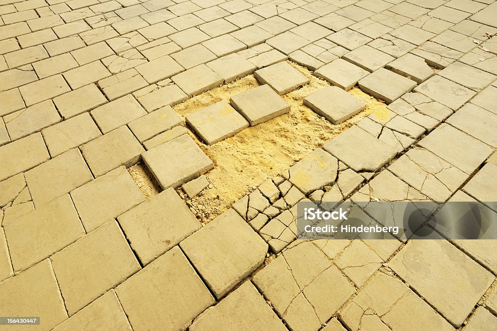 Pflastersteinen - Lizenzfrei Fliesenboden Stock-Foto