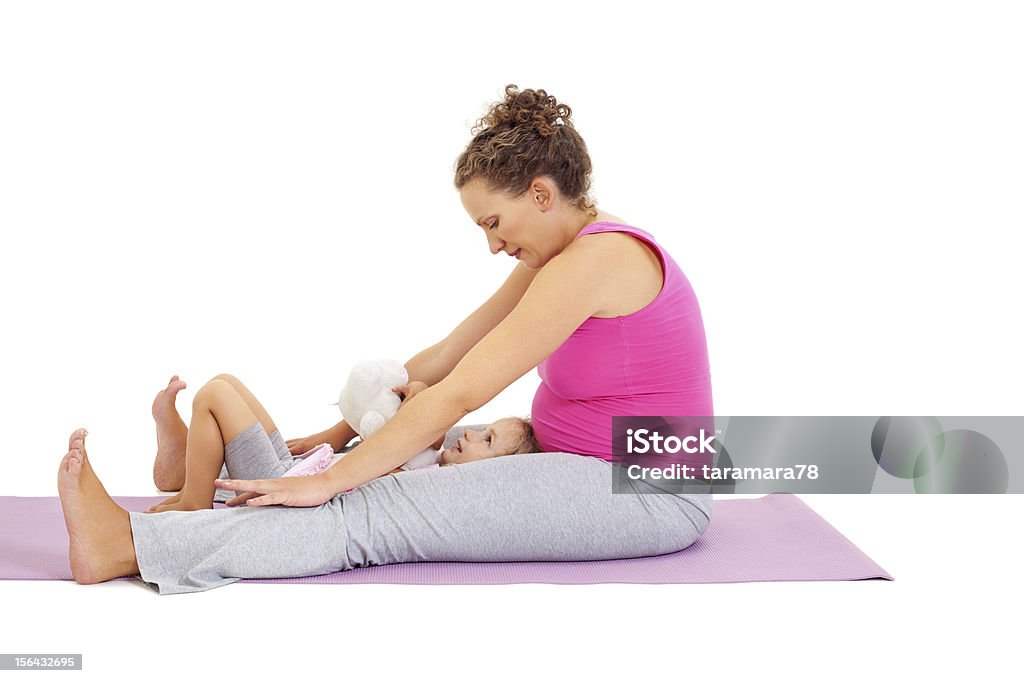 Lo Yoga - Foto stock royalty-free di Addome