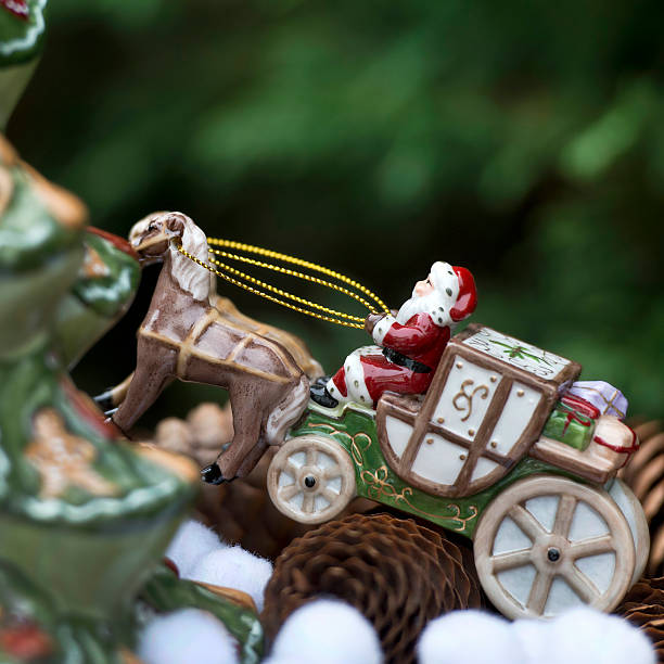 istock Santa Claus in his sleigh 156437106