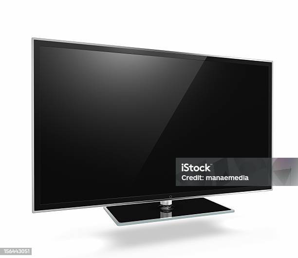 Fullhdledfernseher Stockfoto und mehr Bilder von Aluminium - Aluminium, Ausrüstung und Geräte, Breit