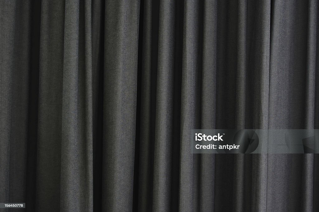 Gray cortina - Foto de stock de Abstrato royalty-free