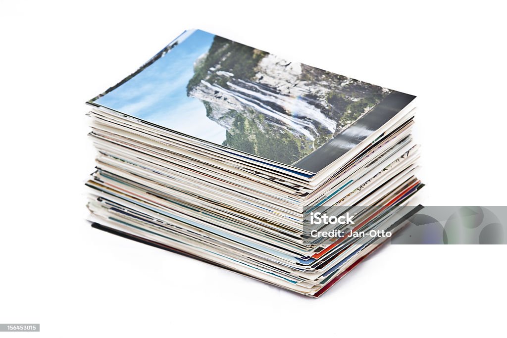 Norwegische Postkarten - Lizenzfrei Fallendes Gewässer Stock-Foto