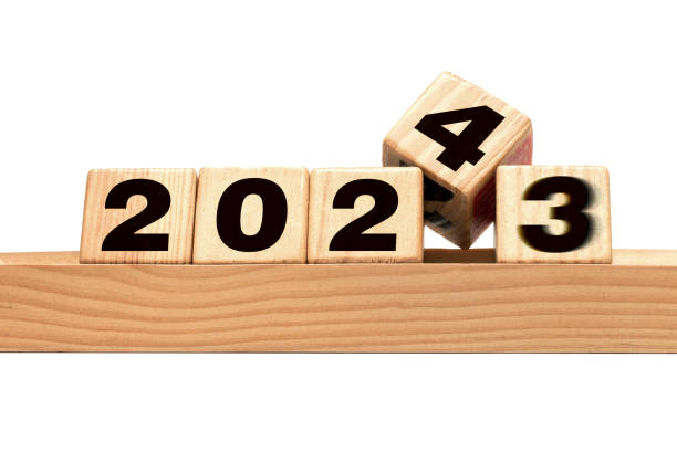 istock New Year 2024 with wood block isolated on white 1564555862