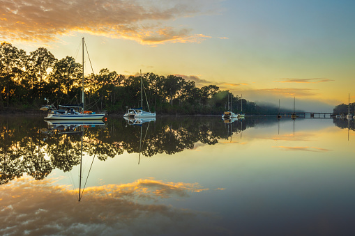 Sunrise Along the Mary River Maryborough