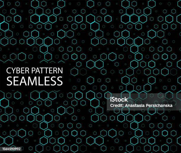 Seamless Cyber Pattern Circuit Board Texture Digital High Tech Style ...