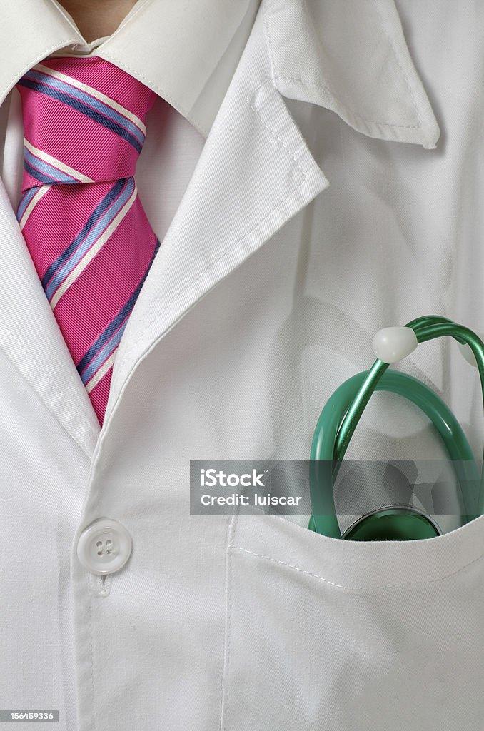 Medico che inizi la giornata lavorativa - Foto stock royalty-free di Adulto