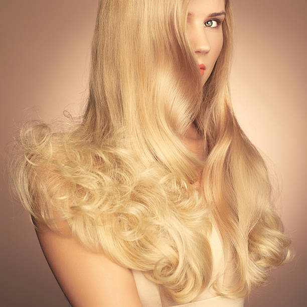 istock Beautiful lady with magnificent hair 156459372