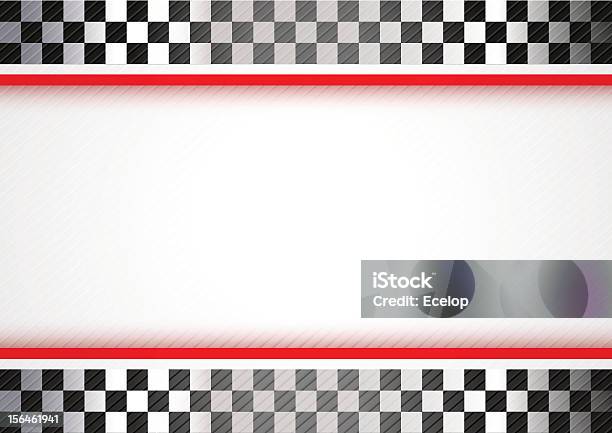 Состязание Красный Фон — стоковая векторная графика и другие изображения на тему Гоночный автомобиль - Гоночный автомобиль, Финишная линия, Шахматный флаг