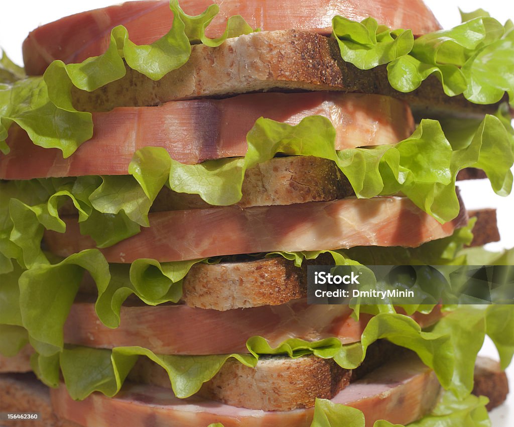 Pila de sándwiches - Foto de stock de Alimento libre de derechos