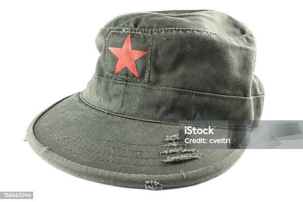 Cappellino Militare Con Stelle - Fotografie stock e altre immagini di Abbigliamento - Abbigliamento, Accessorio personale, Berretto