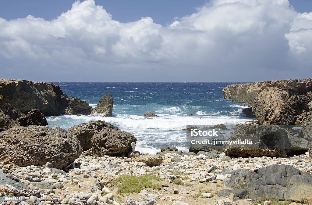 Schroffen Küste - Lizenzfrei Ansicht aus erhöhter Perspektive Stock-Foto
