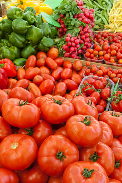 istock Organic vegetable on sunny market 156467196