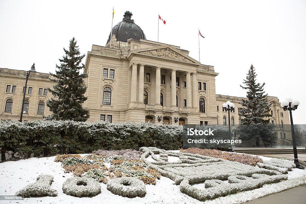 Saskatchewan edifício legislativo em Regina Canada - Royalty-free Ao Ar Livre Foto de stock