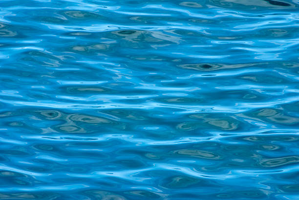 Ocean Surface, Rippled Texture stock photo