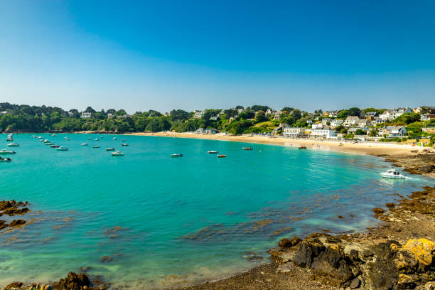 istock Scenic hike to Pointe du Grouin in beautiful Brittany 1564703620