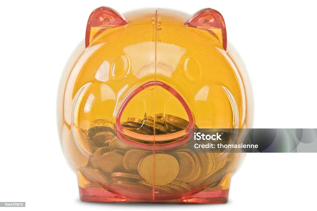 piggy bank - Foto de stock de Translúcido royalty-free