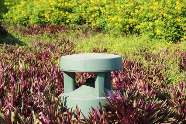 istock Outdoor speakers. 1564713451