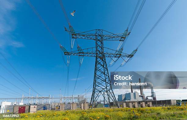 Central Elétrica - Fotografias de stock e mais imagens de Ampere - Ampere, Ao Ar Livre, Azul