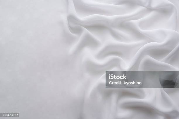 Foto de Ondulado Branco Com Espaço Para Texto e mais fotos de stock de Branco - Branco, Material Têxtil, Dobrado