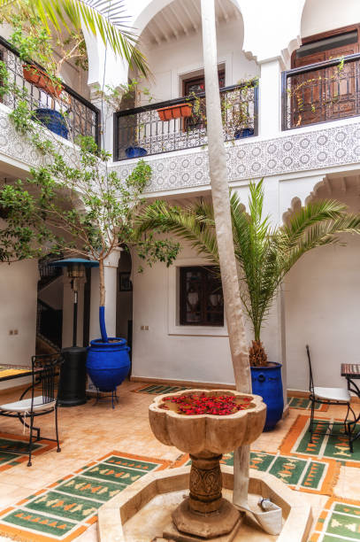 istock Interior of a Riad, Marrakech, Morocco 1564765143