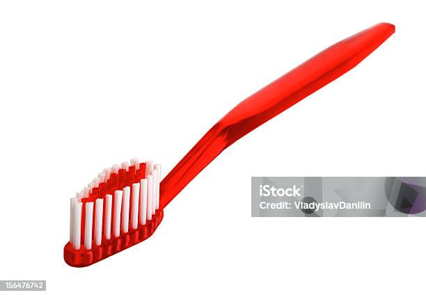 Photo libre de droit de Toothbrushs banque d'images et plus d'images libres de droit de Brosse à dents - Brosse à dents, Objet ou sujet détouré, Rouge