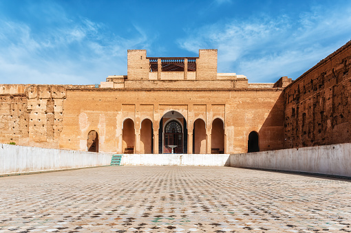 El Badi Palace is a ruined palace located in Marrakesh, Morocco. It is commissioned by the Arab Saadian sultan Ahmad al-Mansur.