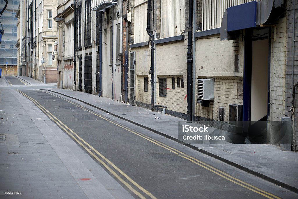 Liverpool backstreet - Royalty-free Alfalto Foto de stock