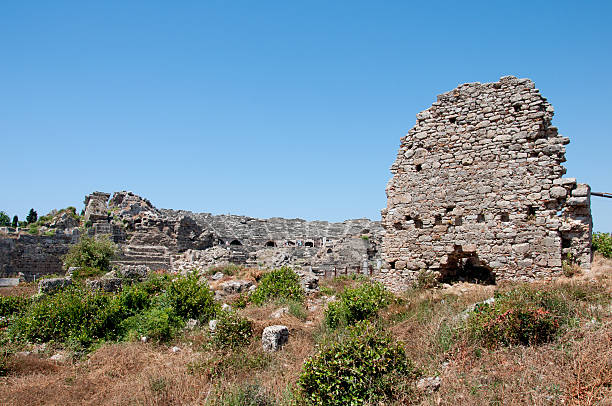 istock The  ancient amphitheater in Side, Turkey 156479307