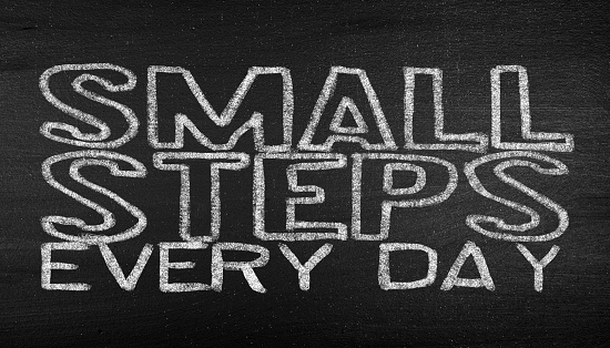 Small Steps Every Day,Motivation Quote