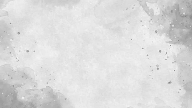 abstrakt schwarz aquarell hintergrund - watercolor background stock-grafiken, -clipart, -cartoons und -symbole