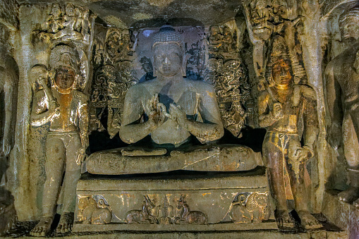 09 19 2006 Heritage A UNESCO world heritage Site Ajanta Buddhist Site near Aurangabad Maharashtra India.Asia.