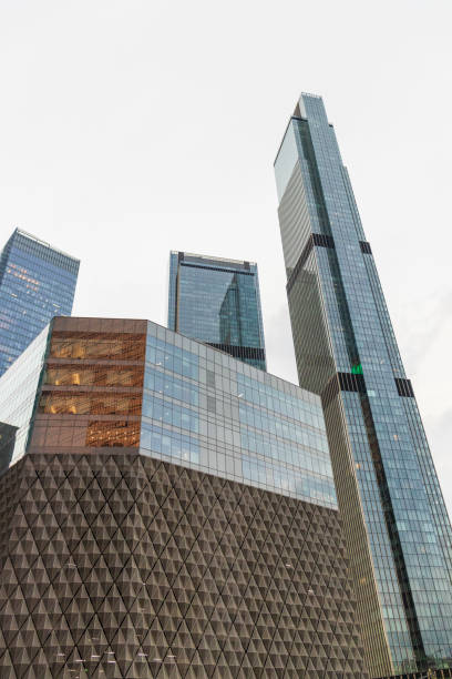 istock Close up shot of modern buildings. Architecture 1564892798