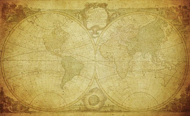istock vintage map of the world 1744 156491859