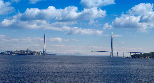istock bridge to Russian Island, 156493701