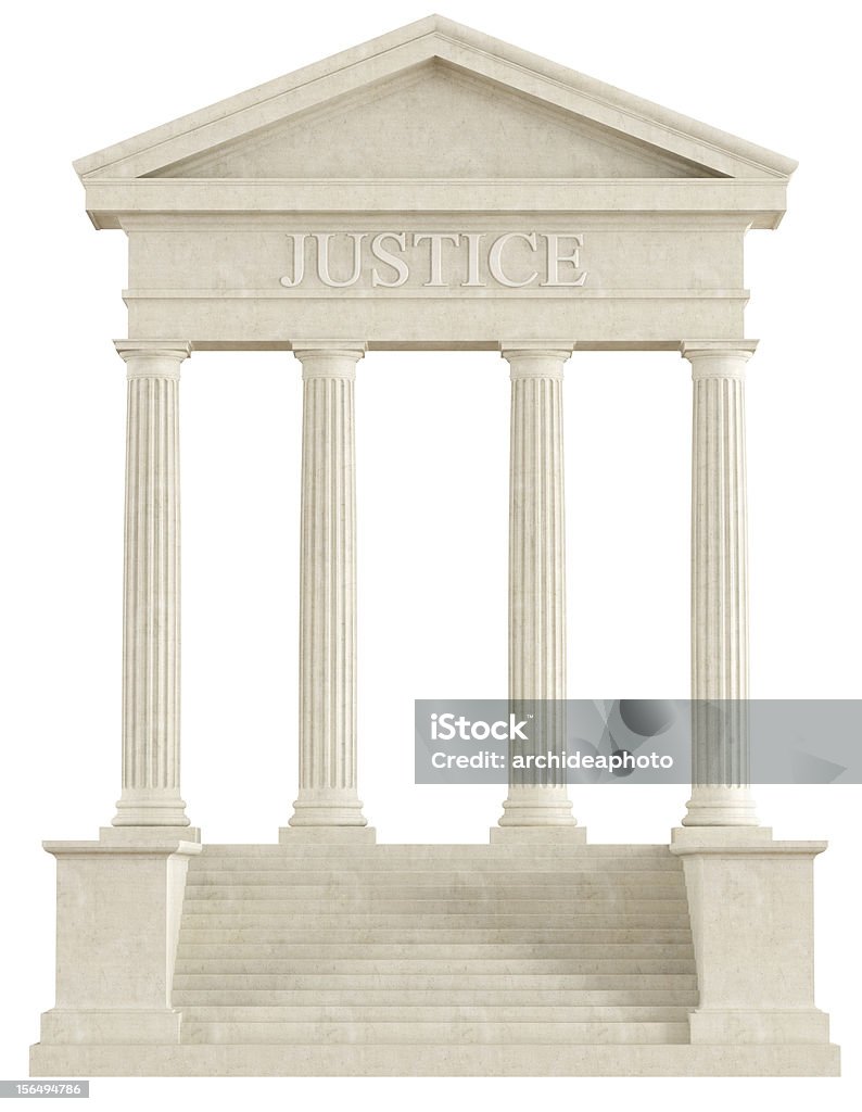 Templo de Justiça - Foto de stock de Coluna arquitetônica royalty-free
