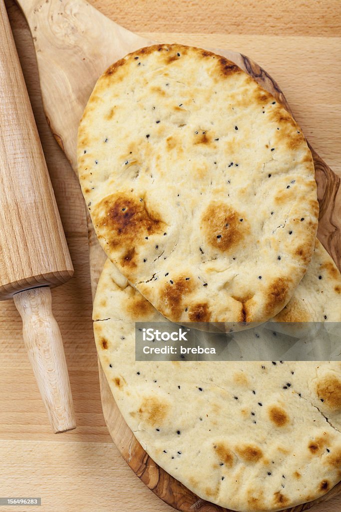 Focaccia azzima - Foto stock royalty-free di Alimentazione sana