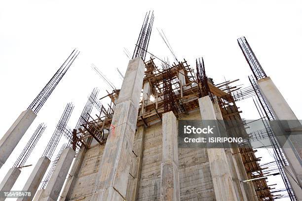 Edificio In Costruzione - Fotografie stock e altre immagini di Acciaio - Acciaio, Ambientazione esterna, Architettura