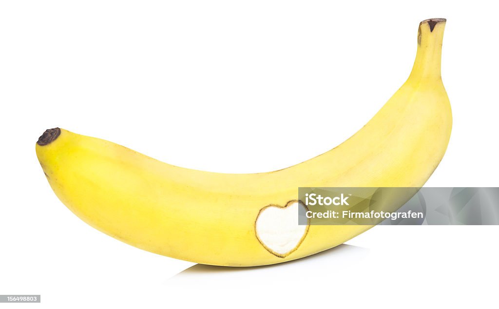 Banane Isoliert - Lizenzfrei Banane Stock-Foto