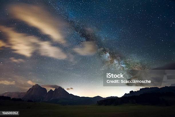 Céu Estrelado Tm - Fotografias de stock e mais imagens de Alpes Europeus - Alpes Europeus, Ao Ar Livre, Aspiração