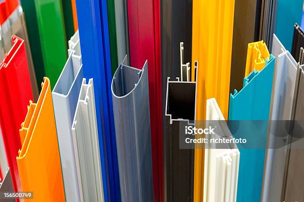 Aluminum Bars Stock Photo - Download Image Now - Aluminum, Profile View, Construction Industry