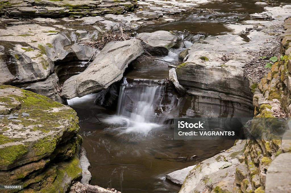 Watkins Glen cascada - Foto de stock de Agua libre de derechos