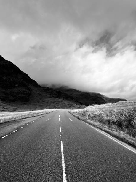 istock An empty road at Cairndow in the Scottish Highlands 1565009164