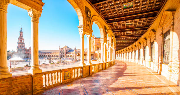 istock Plaza de Espana (Spanish Square) in Sevilla, Spain 1565032799